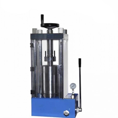 Máquina de prensado CIP hidráulica de prensa isostática en frío manual de laboratorio 40T