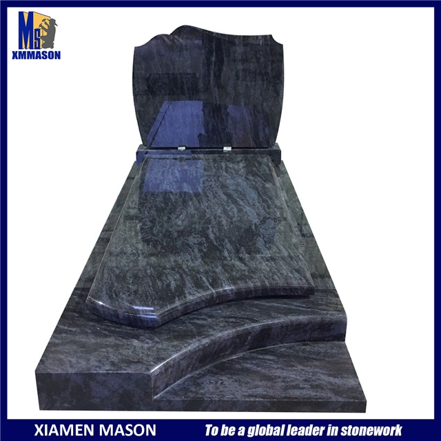 Francia Standard Tombstone Granite Mass Blue