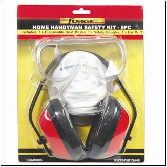 FORGE® Home Handyman Kit de seguridad de 5 piezas