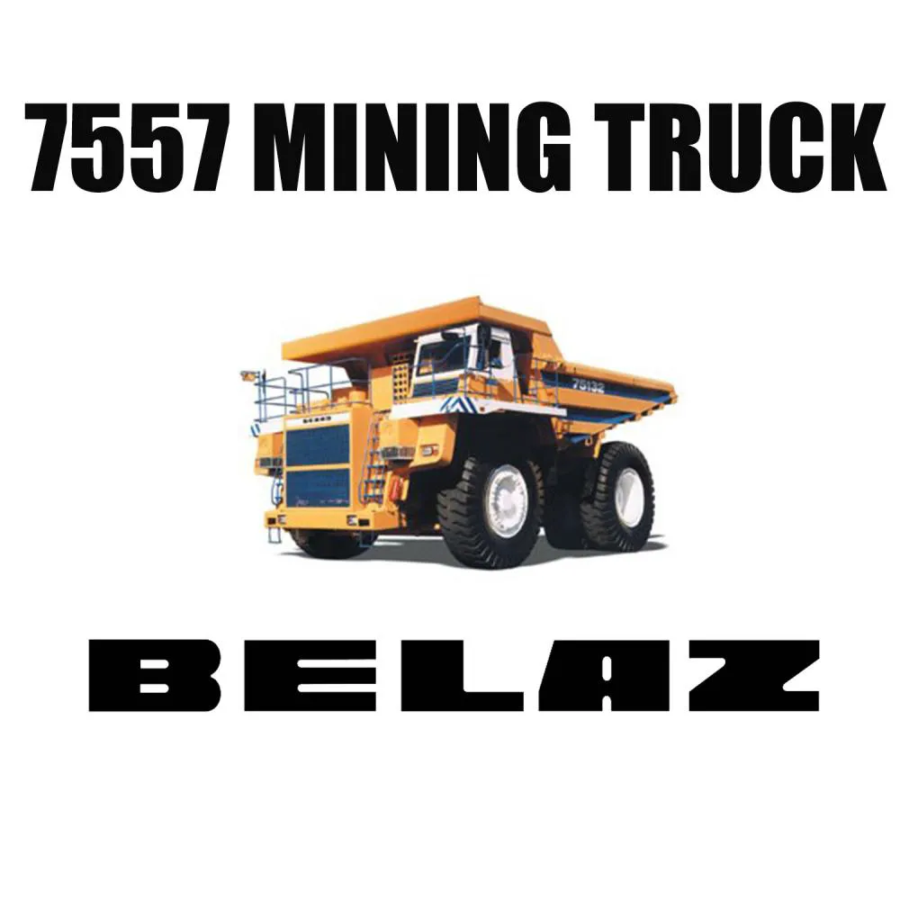 Neumáticos Giant Luan 27.00R49 para excavadoras equipados en camiones volquete BELAZ 7557