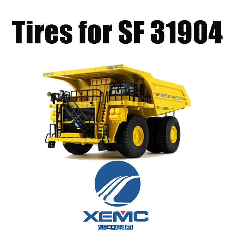 Neumáticos OTR para minería grande 30.00R51 para camiones de transporte rígidos XEMC SF31904