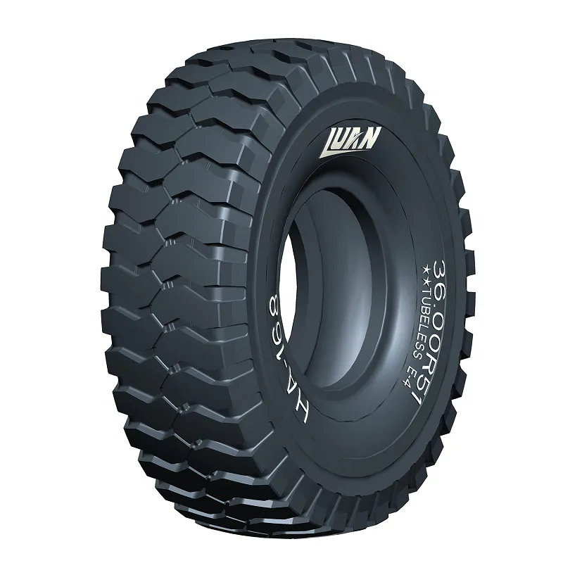 Buena tracción y resistencia a los cortes Neumáticos 36.00R51 Giant Earthmover OTR
