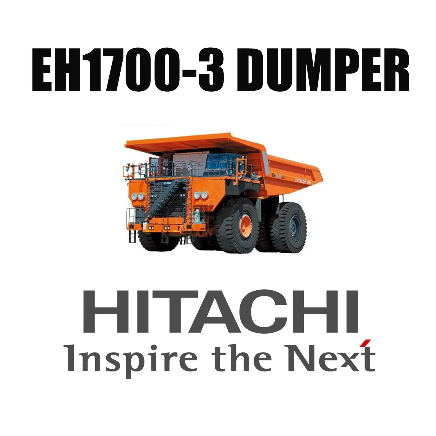 Hitachi Haul Trucks EH1700-3 equipado con neumáticos LUAN 27.00R49 Giant OTR