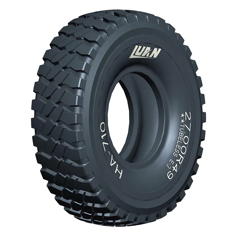 Neumáticos Giant Luan 27.00R49 para excavadoras equipados en camiones volquete BELAZ 7557
