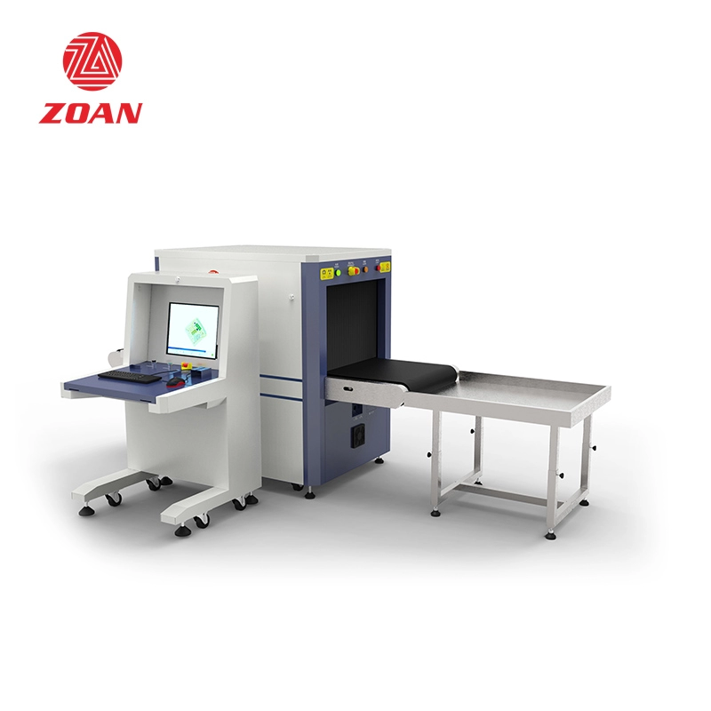 Sistema de inspección de carga de energía Máquina de rayos X de equipaje ZA6550