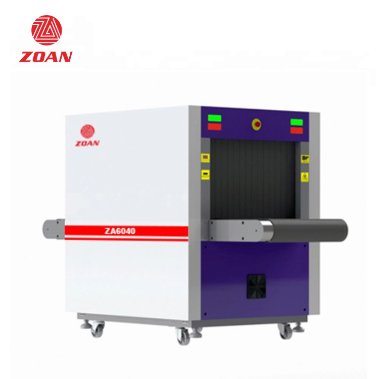 Máquina de escáner de sistema de inspección de equipaje de rayos x de energía múltiple ZA6040