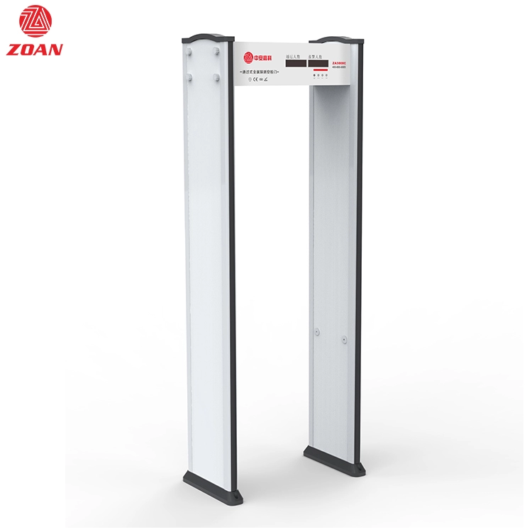 Escáner corporal Seguridad Caminar a través del marco de la puerta del detector de metales A3000C