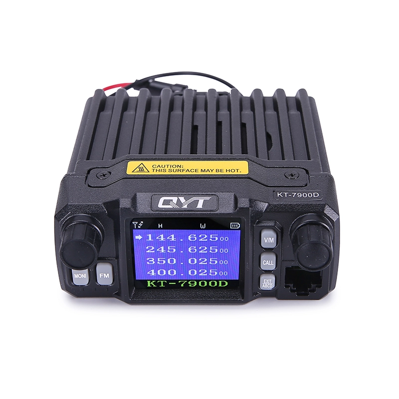 Radioaficionado móvil con pantalla a color de banda cuádruple VHF UHF
