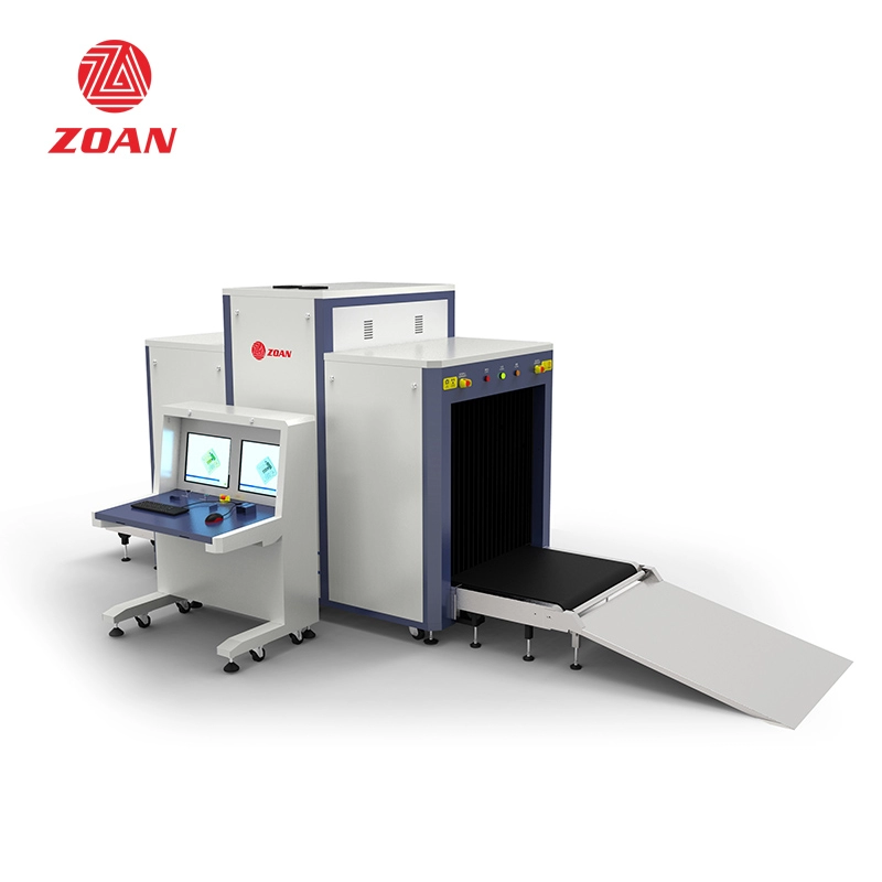 Escáner de equipaje de equipaje de rayos X de energía múltiple para Hotel Ktv ZA100100