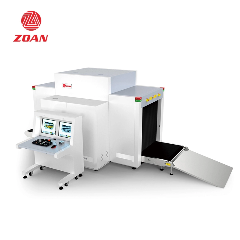 Máquina de rayos x de equipaje con escáner de rayos x de aeropuerto de doble fuente ZA100100D