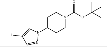 Ácido 1-piperidinacarboxílico, 4-(4-yodo-1H-pirazol-1-il)-, 1,1-dimetiletiléster