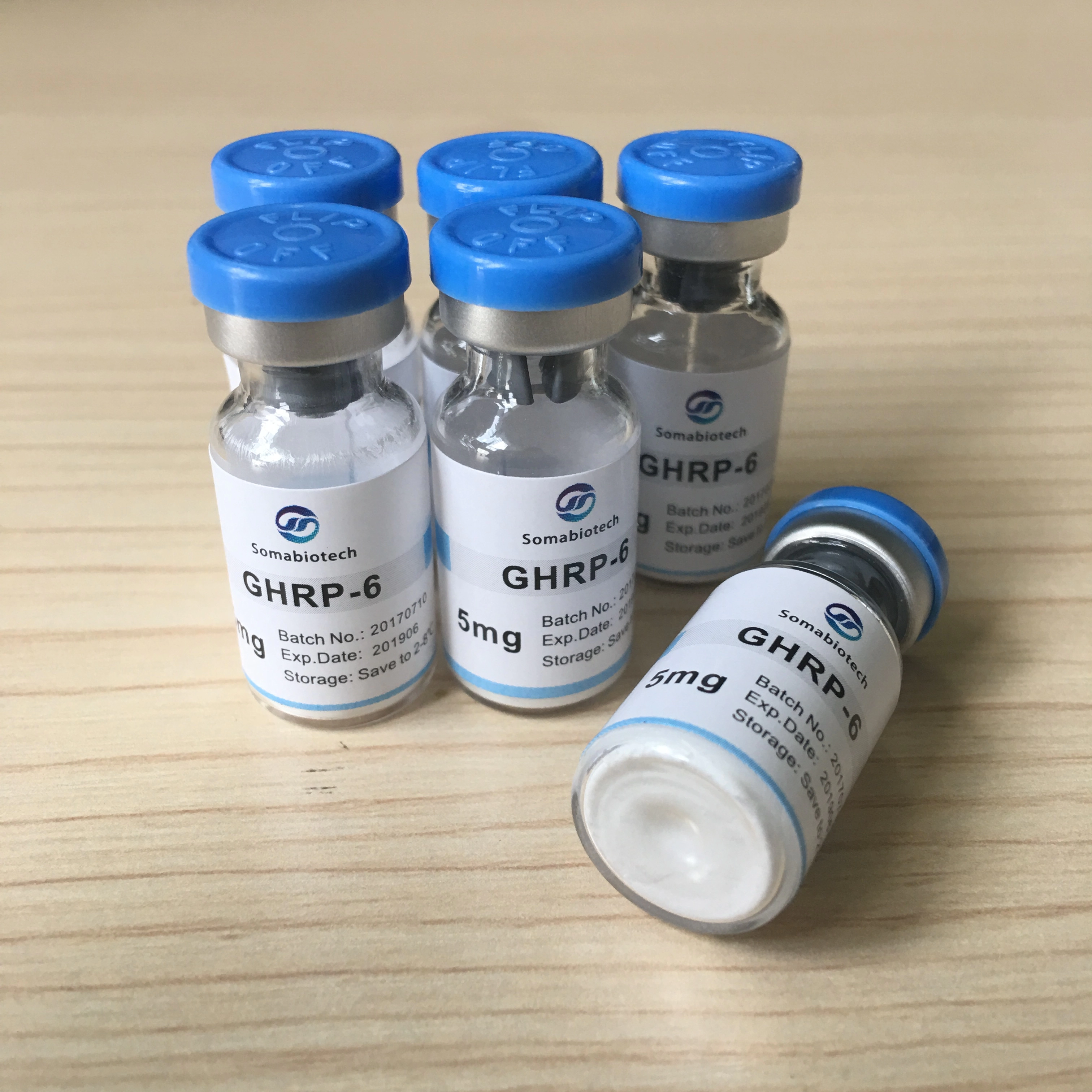 GHRP-6 Péptido liberador de hormona de crecimiento 6