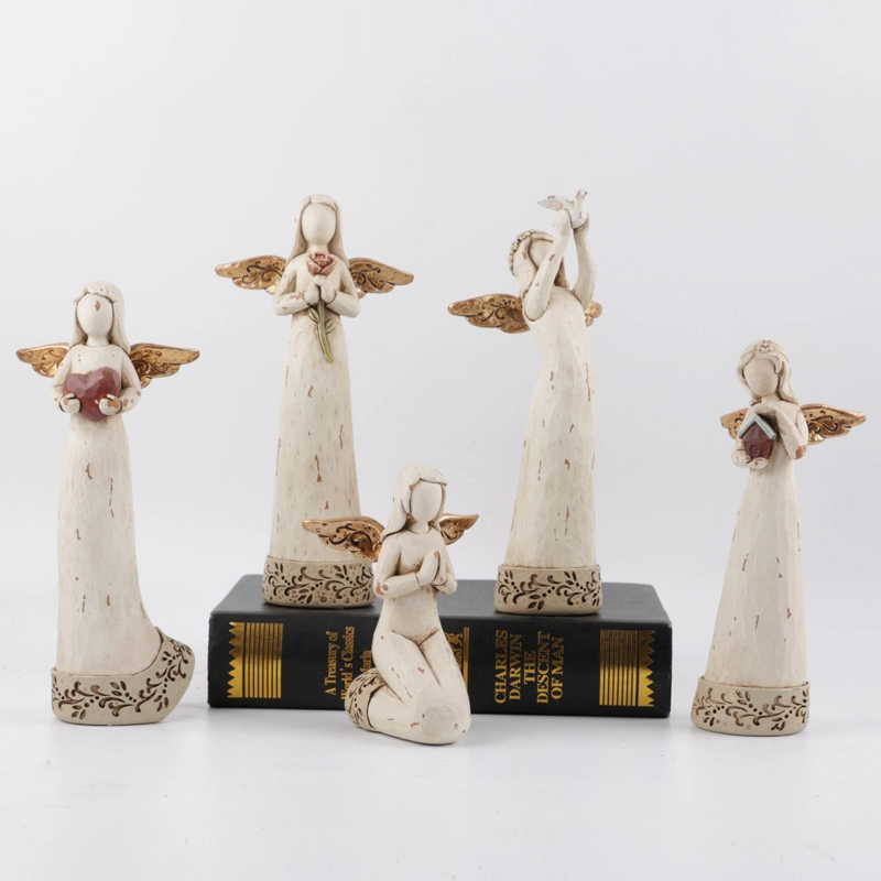 Ángel con diferentes bendiciones decoración del hogar artículos de regalo