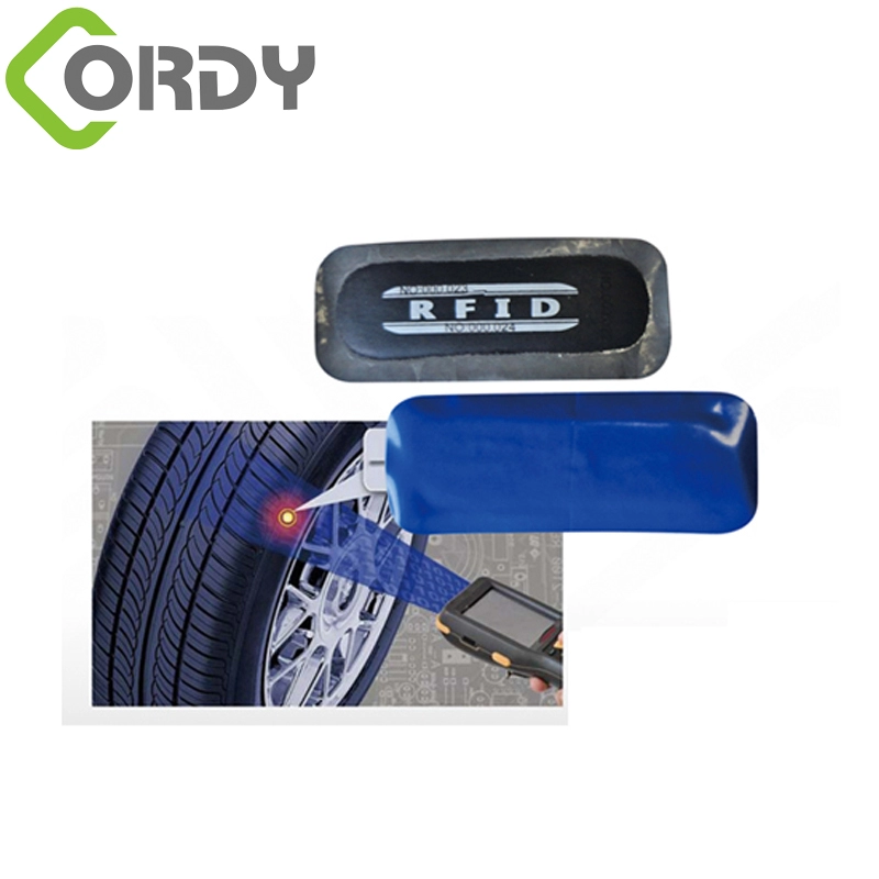 Etiqueta de neumáticos UHF 915MHz para gestión de neumáticos y vehículos