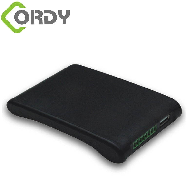 Lector de escritorio de largo alcance UHF RFID de 920MHz-925MHz compatible con interfaz USB ISO18000-6C, EPC G2 6B proporciona SDK