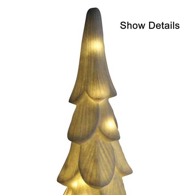 Lámparas de pie de luz LED de árbol de Navidad con adaptador