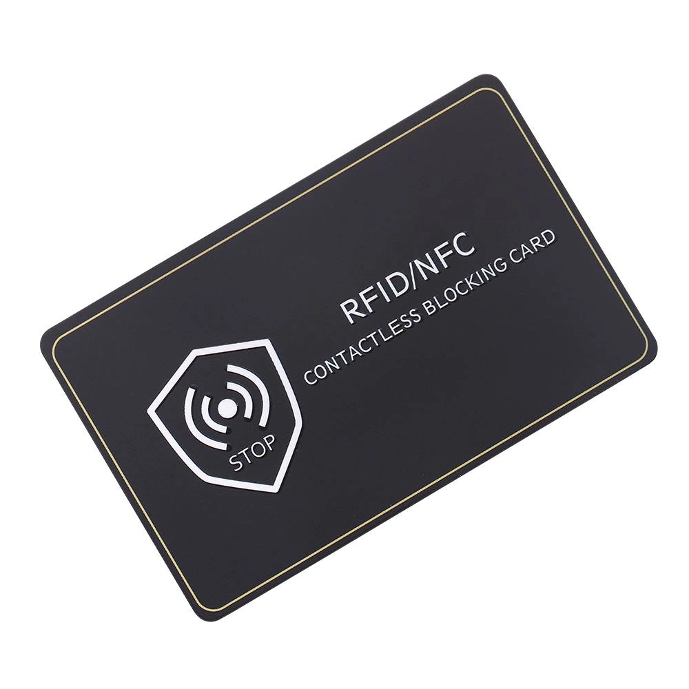 Tarjetas de bloqueo NFC RFID de 13,56 MHz, tarjetas de bloqueo para tarjetas de crédito, tarjetas bancarias