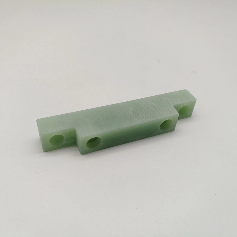 Mecanizado de lámina laminada de vidrio epoxi color verde garolita g10 fr4