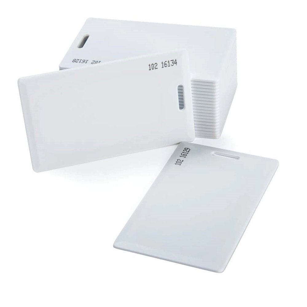 Tarjeta RFID ABS Clamshell Tarjeta gruesa con EM4305 para acceso