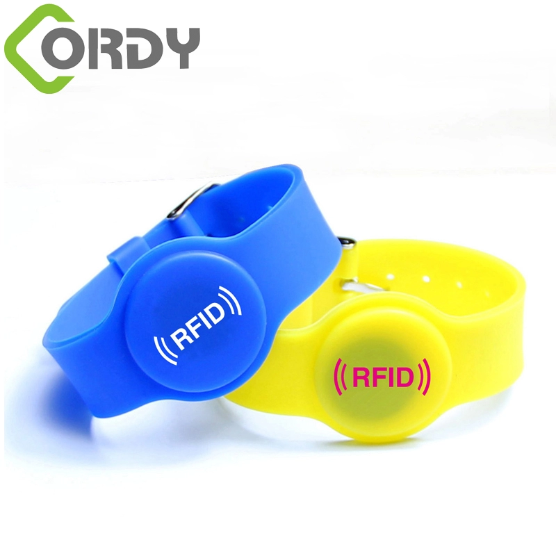 13,56 MHz HF silicona RFID pulsera rfid pulsera para piscinas
