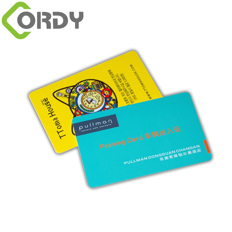 Tarjeta de impresión de tarjetas preimpresas Tarjeta preimpresa RFID con varios conjuntos de chips