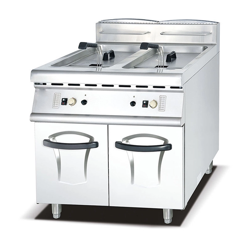 Freidora de Gas comercial de acero inoxidable para equipo de cocina para cocina de Hotel y restaurante