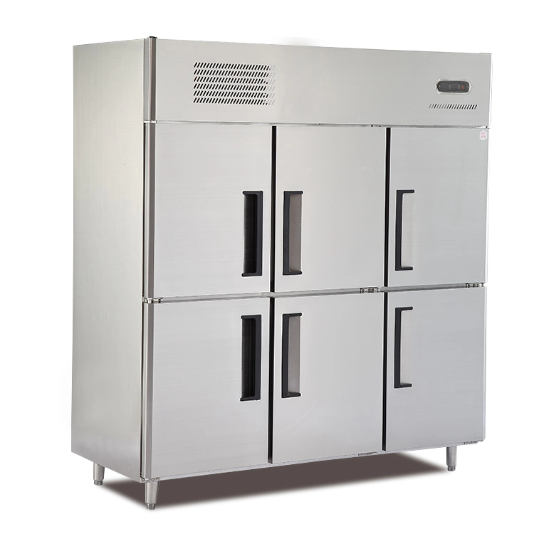 Alcance comercial de 6 puertas de 1.6LG en la cocina Refrigerador congelador para restaurante