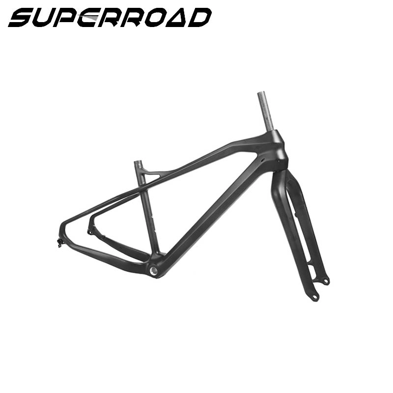 Marco de bicicleta Fat Superroad superior, marcos de bicicleta de neumáticos gordos de fibra de carbono 700c 26er