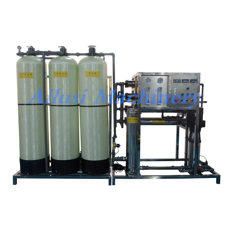 Máquina comercial de tratamiento de agua potable Ro