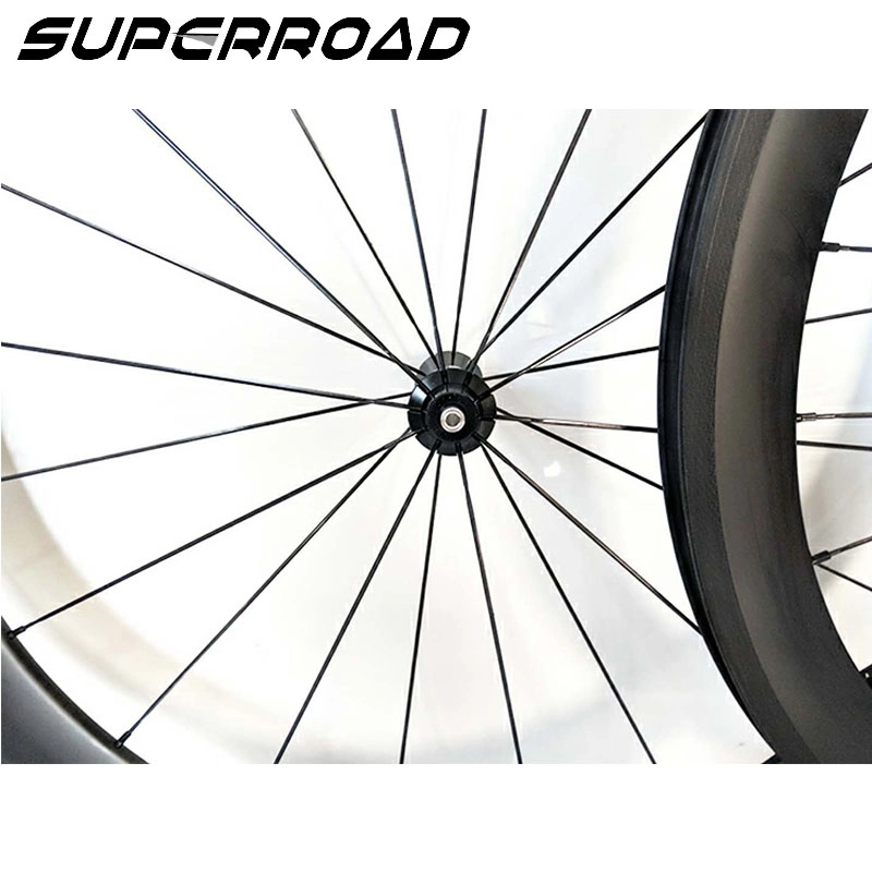 650C Carbon Wheels Clincher Juegos de ruedas de bicicleta de carretera