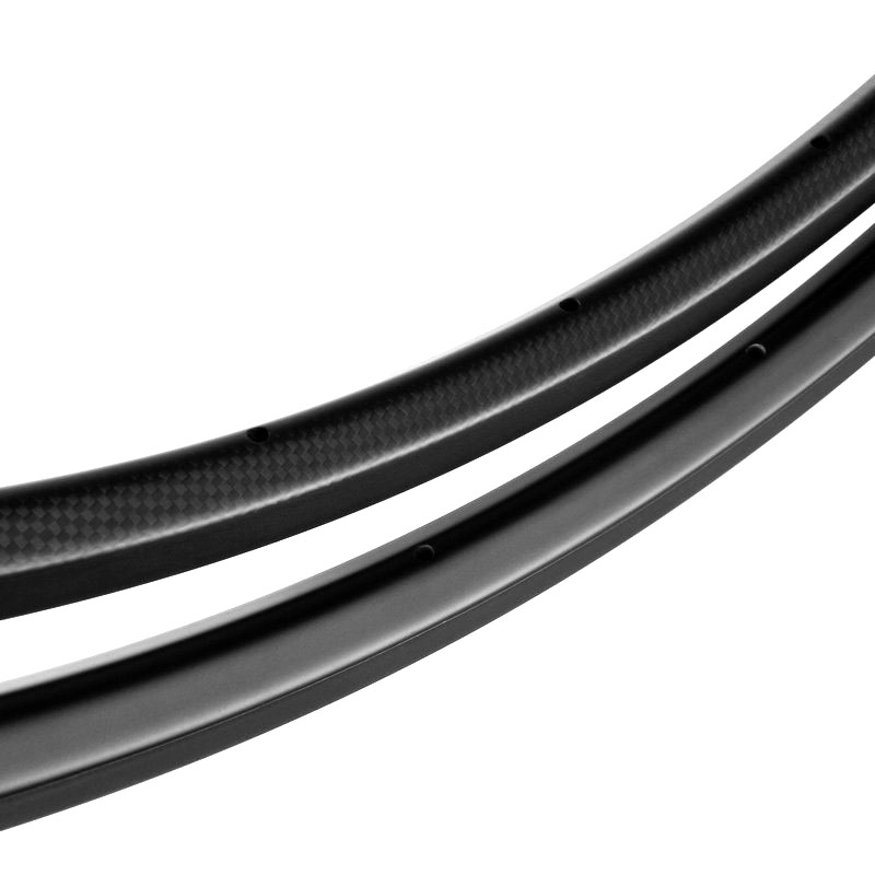Llanta tubular ligera de 23 mm de ancho y 20 mm de profundidad de carbono 700c para bicicleta de carretera
