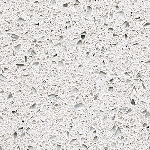 PX0027-Proveedor de losa de piedra de mármol blanco de cristal plateado