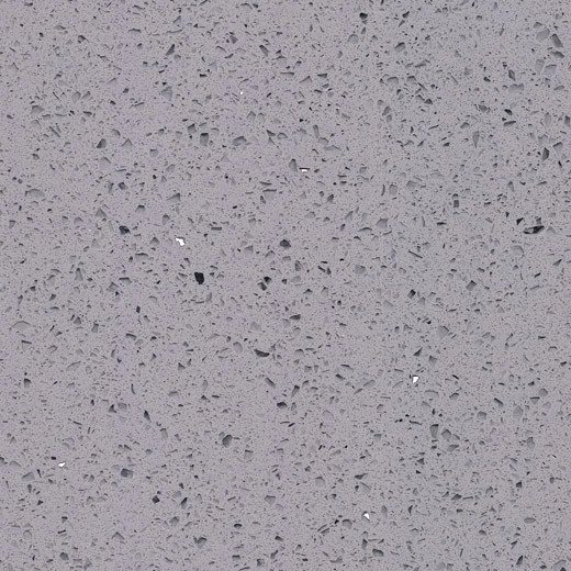OP1806 Color de cuarzo gris claro estelar para mesa superior de cocina
