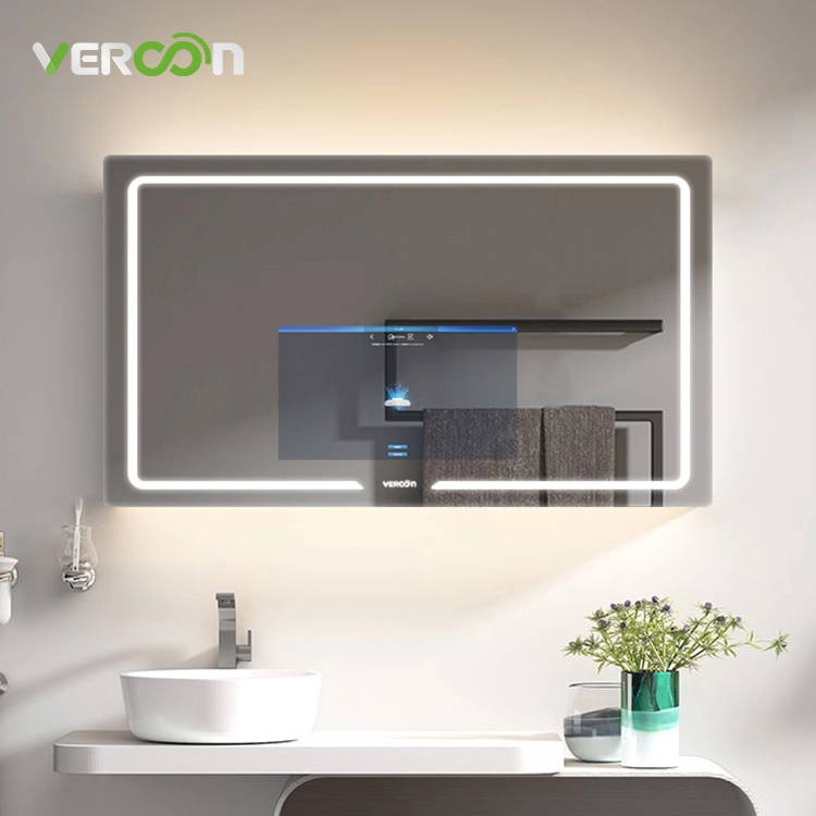 Espejo de tocador LED inteligente tamaño grande Vercon S50