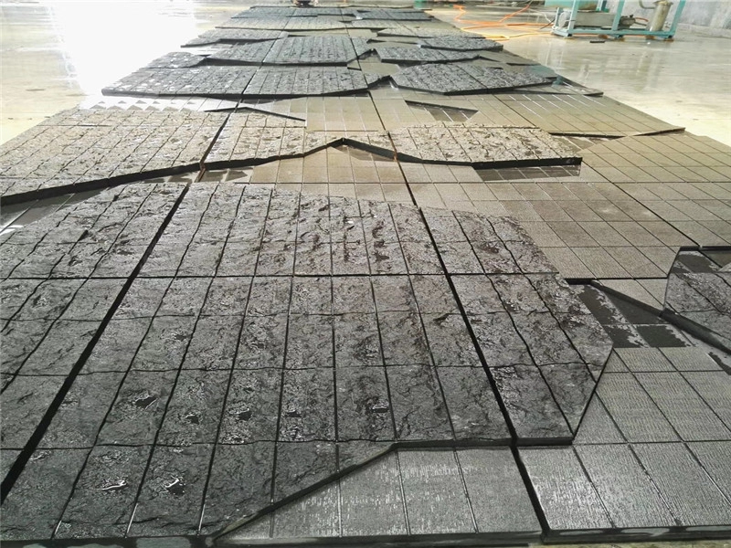 Azulejos de pared de granito negro de Angola y adoquines de piso