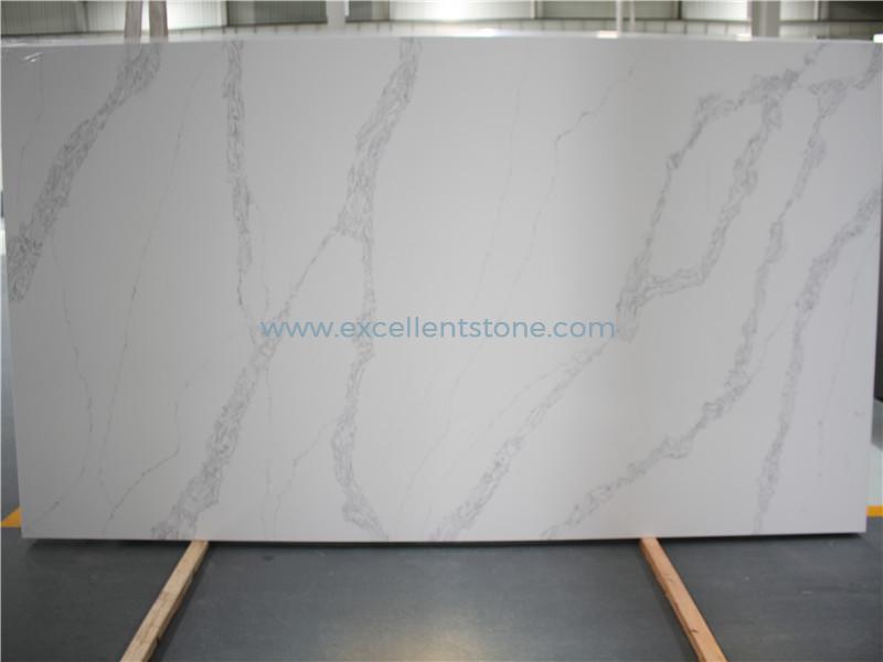 8803 Calacatta Quartz Slab 