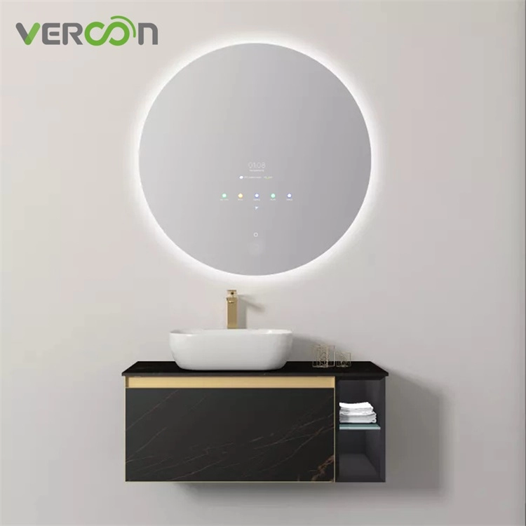 Placa base exclusiva de Vercon Android Mirror IP65 Espejo LED resistente al agua