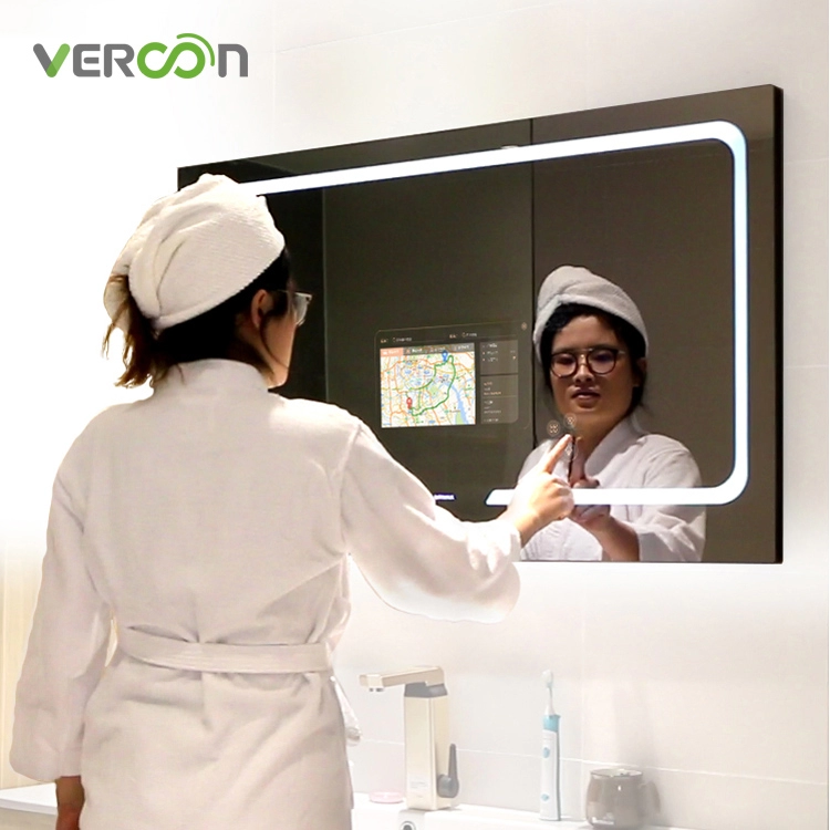 Espejo de tocador LED inteligente tamaño grande Vercon S50