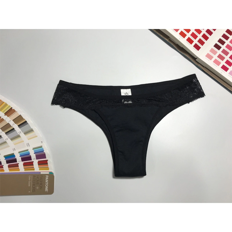 Diseño de noticias de tanga menstrual de ropa interior sexy