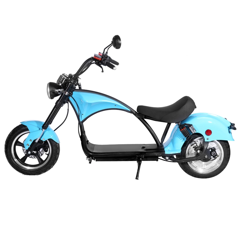 2021 1500W 2000W Motocicleta potente 72v 20ah Scooters eléctricos Citycoco para adultos