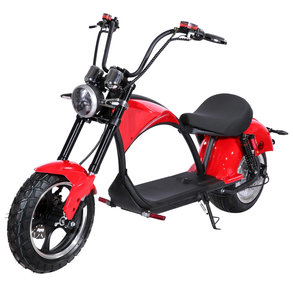 Motor sin escobillas M1 3000w Potente motocicleta eléctrica Chopper Citycoco