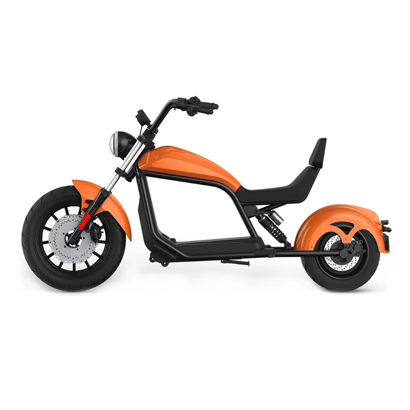 Motor sin escobillas 2000w Potente motocicleta eléctrica Chopper Citycoco