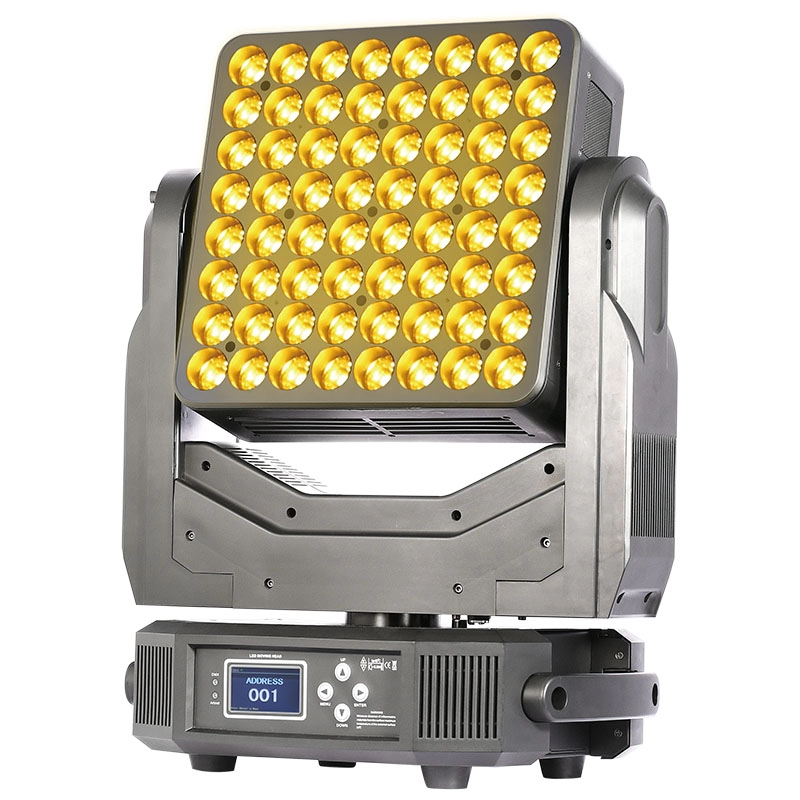 Luz de cabeza móvil de matriz LED 8X8