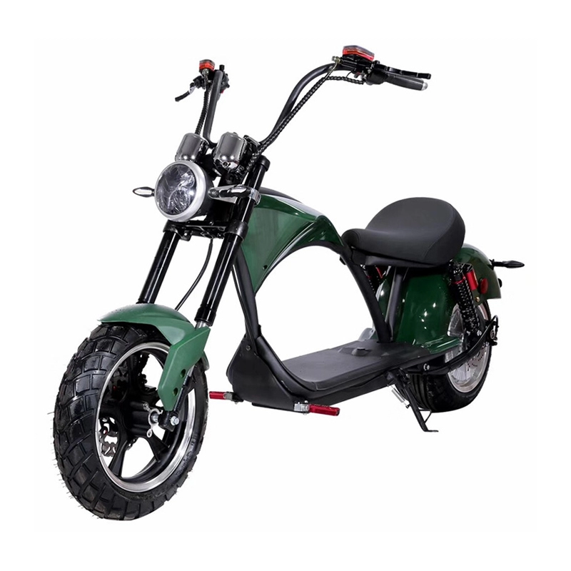 2021 1500W 2000W Motocicleta potente 72v 20ah Scooters eléctricos Citycoco para adultos