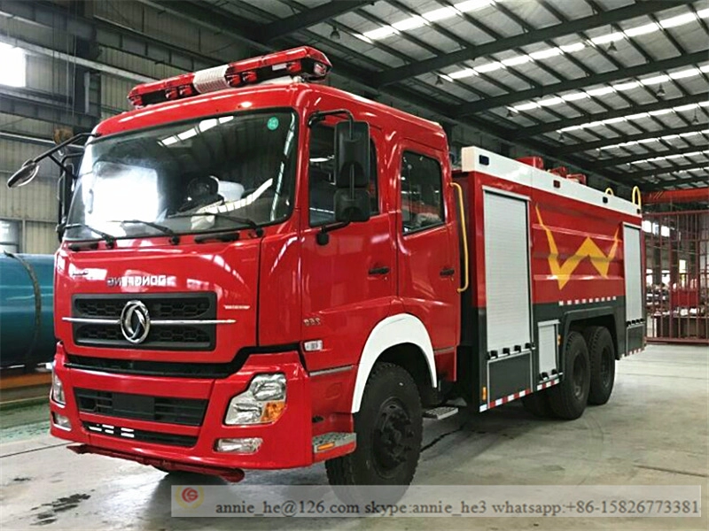 Dong Feng LHD/RHD Camión de extinción de incendios con tanque de agua 8,000L