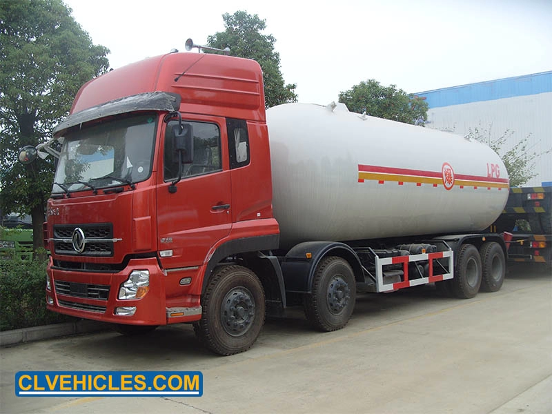 Dongfeng kingland camión de reparto de propano de 35000 litros