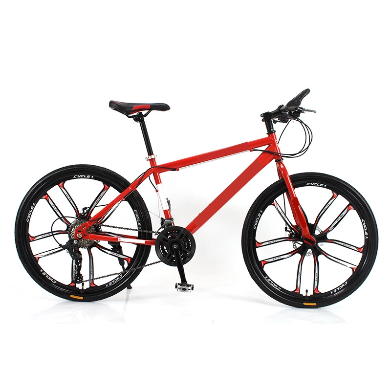 Bicicleta de montaña para adultos con marco de acero de alto carbono
