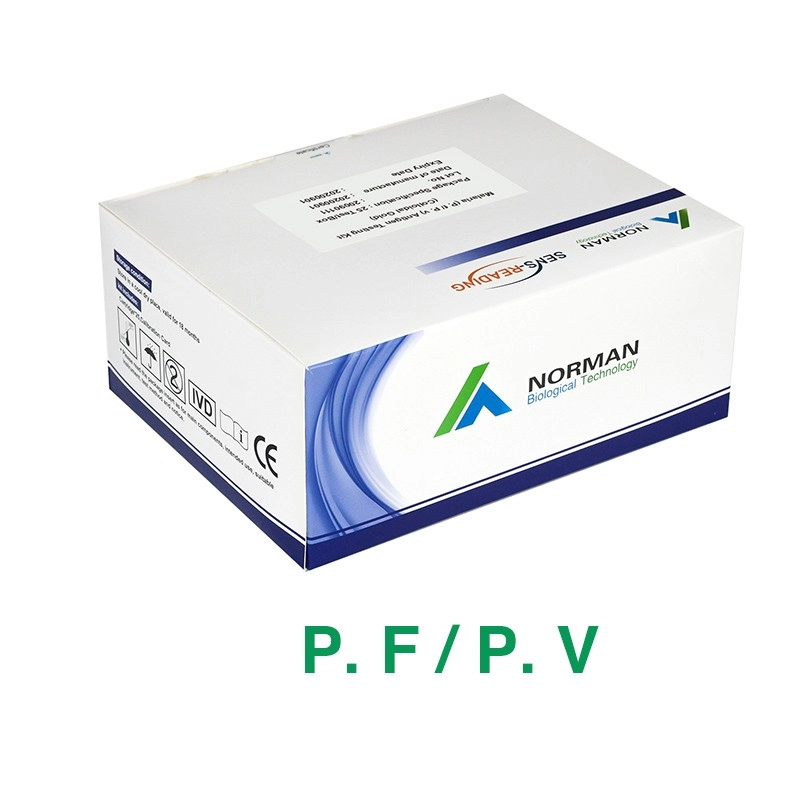 Kit de prueba de antígeno de malaria (P. f P. v)
