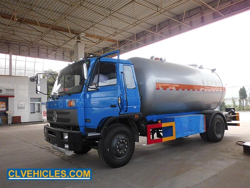 Camión de lpg de 10000 litros de Dongfeng