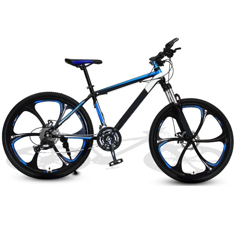 Bicicleta de montaña de 27 velocidades de fibra de carbono de acero al carbono con suspensión completa para adultos de 29 pulgadas a la venta